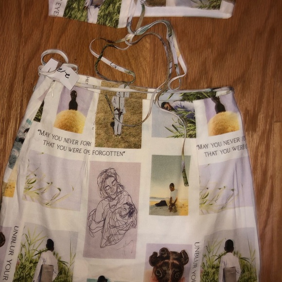 FOREVER 21 2 PIECE SZ. S Henry R. Jones ll Mini Skirt - Picture 9 of 13